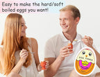 Lasubst Egg Timer for Boiling Eggs that Changes Color When Done, Orange, Pack of 2