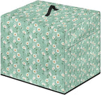 Fresh Daisy Flower Print Meat Slicer Cover Large Deli Food Slicer Machine Dust Cover Cheese Bread Cutter Cover Waterproof Dust-Proof Durable for Home Kitchen Accessories Decoration