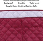 Evermarket Stand Mixer Dust Proof Cover with Pocket and Organizer Bag for Kitchenaid,Sunbeam,Cuisinart,Hamilton Mixer (Red)