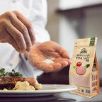 Himalayan Chef Pink Himalayan Salt Fine Grain, 1 lb Bag - Pure, Natural, Kosher, Non-GMO, Mineral-Rich, for Cooking, Seasoning, Baking, Table Use