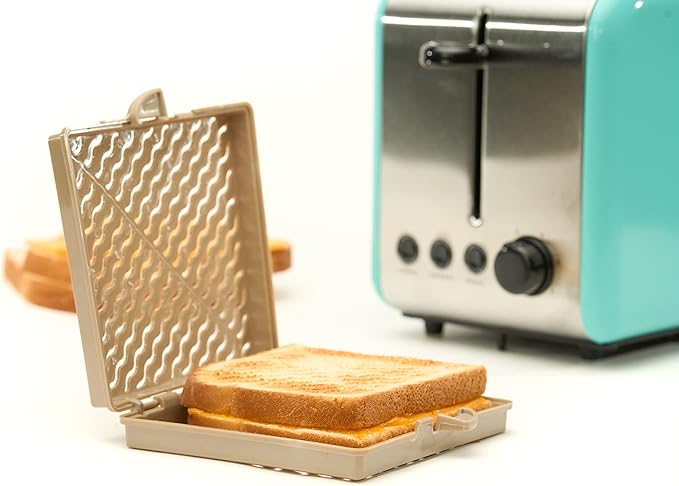Toaster Grilled Cheese - Made quickly, No messy frying pan ! Enjoy !