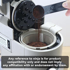 Coffee Filter Compatible with Ninja Coffee Maker, Reusable Basket Filters for Ninja PB051/PB041ST