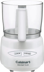 Cuisinart Mini-Prep Plus Food Processor,24-Ounce Mini Food Processor to Chop Herbs,Vegetables,and Hard Cheese,24-Ounce Work Bowl,Reversible Stainless Steel Blade,DLC-2A,White,(Pack of 6)