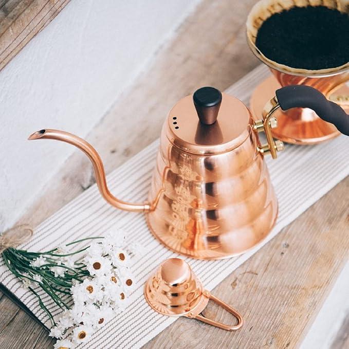 Hario V60 "Buono" Drip Kettle Stovetop Gooseneck Coffee Kettle