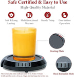 Large Candle Warmer Wax Melter, Warmer Plate for Candle Jar, Wax Cubes Melter, Warmer Plate, Electric Coffee Mug Warmer, Tea or Various Beverages Warmer, for Home, Office Desk, etc, Best Gift(Black)