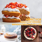 6 Inch Round Cake Pan Set of 3, Nonstick Coating Baking Round Cake Pans with Remvable Bottom for Birthday Layered Cakes,Party, Circle Cake Tins With Wider Grips for Oven Air Fryer, Black