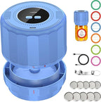 UNERVER M11 Mason Jar Vacuum Sealer - Electric Mason Jar Vacuum Sealer Kit with Wide and Regular Mouth Mason Lids, Jar Vacuum Sealer for Canning Jars, Vacuum Sealing Machine for Food Storage