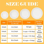 Vinino 10 Inch Silicone Round Cake Pan with Metal Reinforced Frame, Nonstick Silicone Springform Pan for Baking Suitable for Making Layers, Cheese & Chocolate Cakes