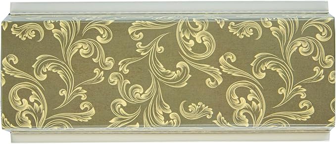 Restaurantware Paper Loaf Pan 100 Count 10 x 3.6 x 2.5 Inches 42 Oz Greaseproof Baking Loaf Mold, Vintage Floral Design Oven Safe Freezer Safe Rectangular Green Baking Pan For Cakes And Bread