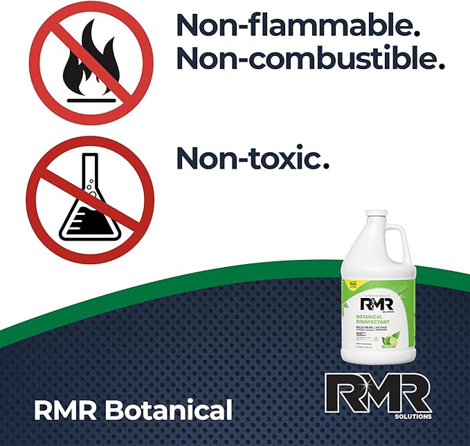RMR Brands Botanical Disinfectant and Cleaner, Kills 99% of Household Bacteria and Viruses, EPA Registered, 1 Gallon