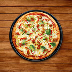 16-Inch Non-Stick Pizza Pan – Large Round Carbon Steel Bakeware for Crispy Crust – Oven-Safe, Easy-Clean Pizza Tray – Ideal for Frozen, Homemade, Flatbread & Thin Crust Pizzas