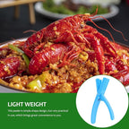 POPETPOP Crawfish Shell Remover and Shrimp Deveiner Tool, Blue Shucking Gadget for Quick Shell Removal, Kitchen Specialty Utensil for Seafood Preparation