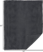 CARSTENS, INC. Travel Blanket, Premium Compact 2-in-1 Airplane Blanket/Pillow, Perfect Grey