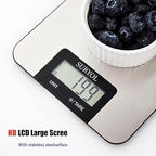 Food Kitchen Scale High-Precision Digital Scale Accurate Weighing for Baking & Cooking Enthusiasts (Shiny Green)