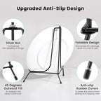 6-Pack Upgraded Anti-Slip Plate Stands for Display, 4/6/8 Inch Decorative Iron Plate Holders, Easel, Frame, Book, Card, Plaque, Picture Display Stands