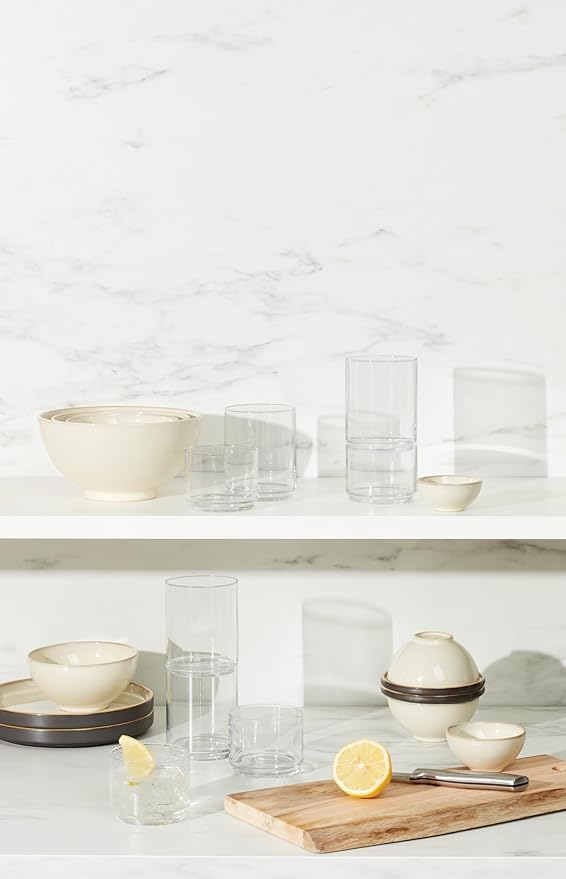 Lenox Tuscany Classics Stackable 6-Piece Short Glasses