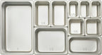 Winco 6-Inch Anti-Jamming Steam Pan, Full, 24-Gauge