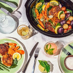 Beautiful 6 Qt Programmable Slow Cooker by Drew Barrymore -5 Preset Cooking Functions, Digital Countdown Timer, Dishwasher-Safe Parts and Cool-Touch Handles (Porcini)
