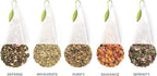 Tea Forte Wellbeing Assorted Presentation Box Tea Gift Set, 20 Count, 2 of Each Variety Individually Wrapped Handcrafted Pyramid Infuser Bags