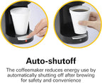 Hamilton Beach Commercial Deluxe 1-Cup Coffee Maker, Black/Stainless-Steel, 3-Minute Brew Time, Auto Shutoff, Coffee Pod Brewer, cUL Certified, HDC200S-CA