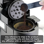 2pack Coffee Basket Compatible with Ninja Coffee Maker, Reusable Basket Filters for Ninja PB051/PB041ST