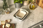 Staub Dish Z1029-461 Rectangular Dish, 5.5 x 4.3 inches (14 x 11 cm), 7.9 x 6.3 inches (20 x 16 cm), Macaron Blue, Ceramic Set, Gratin Dish, Oven, Microwave Safe
