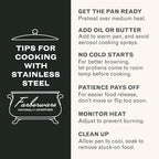 Farberware Classic Series Stainless Steel Pots and Pans with Baking Sheet Pan, Cooking Tools, and Lids, Induction Ready, Dishwasher Safe, 10 Piece Cookware Set, Metal Utensil Safe - Stainless Steel