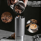 Manual Coffee Grinder, Adjustable Grinding Settings, Stainless Steel Burrs, Portable Hand-Cranked Coffee Grinder, For Espresso, Drip Filter, French Press Filter, Compact And Durable (white)