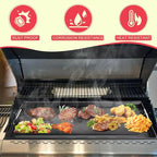 Full-Size Griddle Inserts for Nexgrill Home Depot 6 Burner 720-0896B 720-0896 720-0896C 720-0896E 720-0896CP Gas Grill Replacement Parts, Flat Top Griddle for Nexgrill 730-0898A 730-0898, Carbon Steel