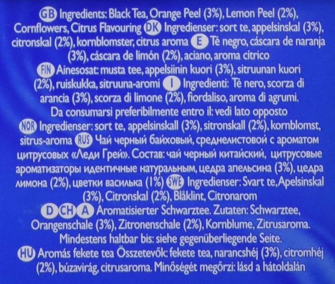 Twinings Lady Grey Loose Black Tea, 3.53 Ounce Tins (Pack of 1), Lemon & Orange Peel, Caffeinated, Enjoy Hot or Iced
