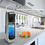 Flame King SodaBuddy Sparkling Water and Soda Maker, Bundle Includes 1 Soda Machine, 1 BPA-Free Bottles, and 1 4-Oz CO2 Carbonator