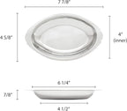 Thunder Group Oval Au Gratin Tray, 8-Ounce