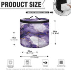 Purple Marble Electric Pressure Cooker Insulation Bag Not Easily Deformed Electric Pressure Cooker Storage Bag Kitchen Appliance Dust Cover