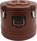 Insulated Soup Container 7.9 Gallon Commercial Food Warmer for Hot&Cold Food, Hot Box for Catering, Food Cooler Soup Carrier for Restaurant, Canteen 6H Insulation Time