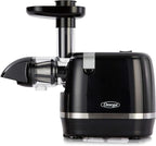 Omega H3000D Cold Press Juicer Machine, Vegetable and Fruit Juice Extractor, Triple-Stage Slow Masticating Juicer, 150 W, Black