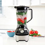 Kenmore Countertop Blender – Electric Mixer for Smoothies, Ice Crush & Pulse Function, Heavy Duty Tritan plastic Pitcher licuadora With 6 Speed, Kitchen Appliance, Dishwasher-Safe Jar, Black