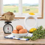 Yellow Egg Shell Opener Egg Topper Cutter Egg Cracker Separator for Quickly Cutting Off The Tops of Eggs Egg Shell Scissors Opener Kitchen Gadgets Tools Egg Separators Specialty Tools and Gadgets