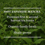 Mighty Leaf Organic Matcha Green Tea Powder, 100% Japanese Matcha, Unsweetened, 3 oz Bag