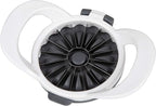 PrepWorks by Progressive Dishwasher Safe 16-Slice Thin Apple Slicer and Corer with Attached Safety Cover (White)