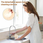Digital Measuring Spoon Scale, Food Measuring Scoop Scale, Food Weight Scale Grams and Ounces, Polygons Measuring Spoon, ABS Kitchen Weight Scale for Food with LCD Screen, High Precision