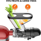 Masticating Juicer Attachment for KitchenAid Stand Mixer, Cold Press Juicer Machine, Slow Masticating Juicer Attachment with Dual Feed Chute, For KitchenAid Mixer Attachments by Gvode