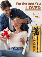 Stocking Stuffers for Women Electric Lighter - Gifts for Men Mom Birthday, Candle USB Rechargeable Upgraded Safety Lock Plasma Arc with LED Display Flameless Long for Grill