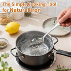 Iron Fish for Anemia Vegan Women: Natural Reusable Iron Cooking Tool to Reduce ferrous Deficiency, Kitchen Accessory for Home Use,Perfect for Gift (2 PCS)