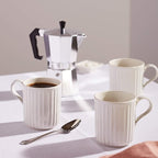 Lenox 893549 French Perle Scallop 4-Piece Mug Set