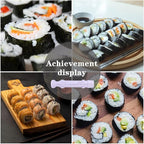 URED sushi bazooka sushi maker kit, Sushi Roller Mold Food Grade Plastic Rice Vegetable Meat homemade Diy Sushi Making Kit Machine tool kitchen Utensils sushi molds press gun