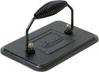 Lodge Pre-Seasoned Cast Iron Grill Press with Cool-Grip Spiral Handle, 4.5 inch X 6.75 inch, Black