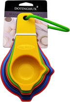DOTINGHUX Measuring Cups Set of 7, Assorted Colors