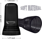 Esatto 24 Pieces Pour Spout Covers - Liquor Bottle Toppers Black, Universal Bottle Pour Dispenser,Liquor Bottle Covers Bottle Cover Dust for Home Kitchen Tools Supplies