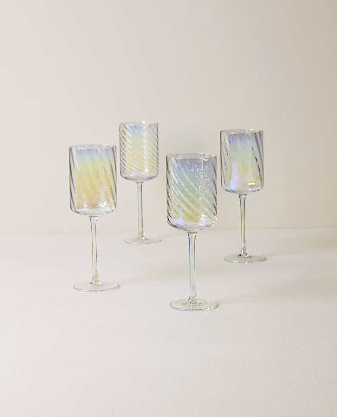 Lenox 897500 Tuscany Classics Iridescent Set of 4 Glasses - White Wine