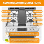 Upgraded AEB72914211 AEB72914208 Griddle Replacement for LG Stove Parts Cast Iron Griddle Plate AEB72914204 LG Gas Range Griddle Plate Stove Top Cooktop Burner Griddle Pan Flat Top Pan